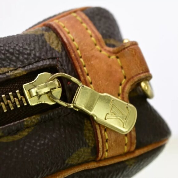 LOUIS VUITTON Trousse Wapity Pouch Bag Monogram Leather Brown M58030 65YE415 - Picture 8 of 14